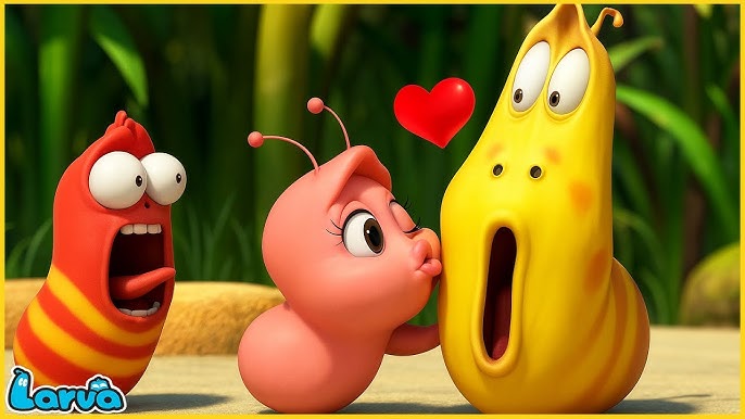 Larva kartun Korea