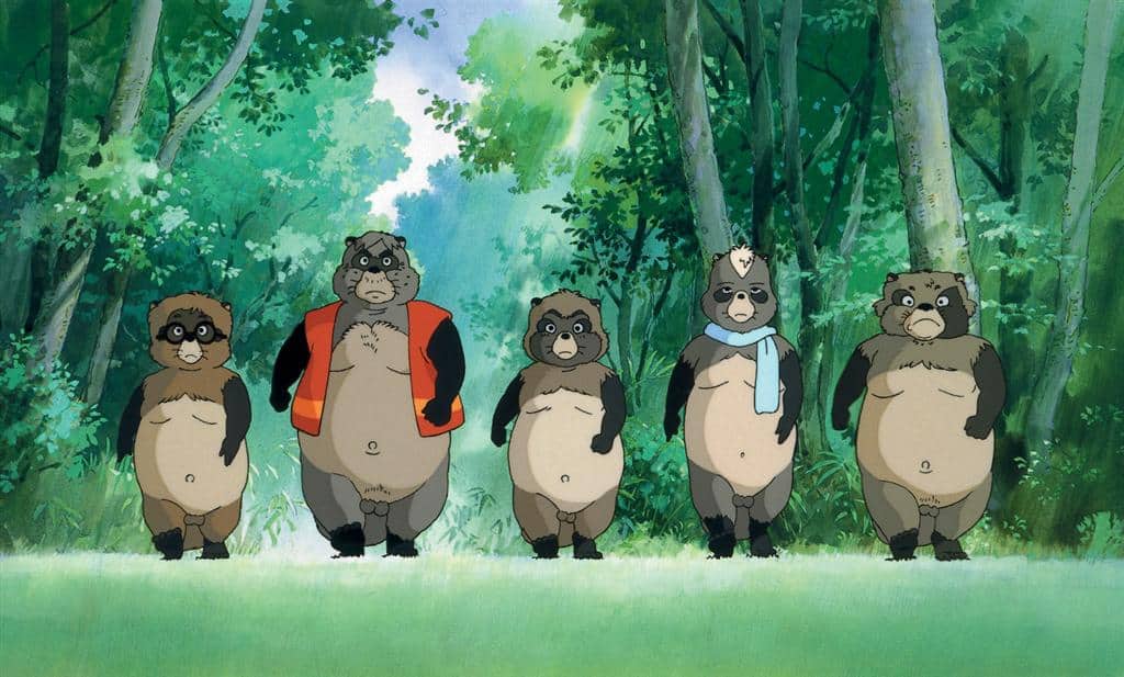 Karakter Utama Pom Poko