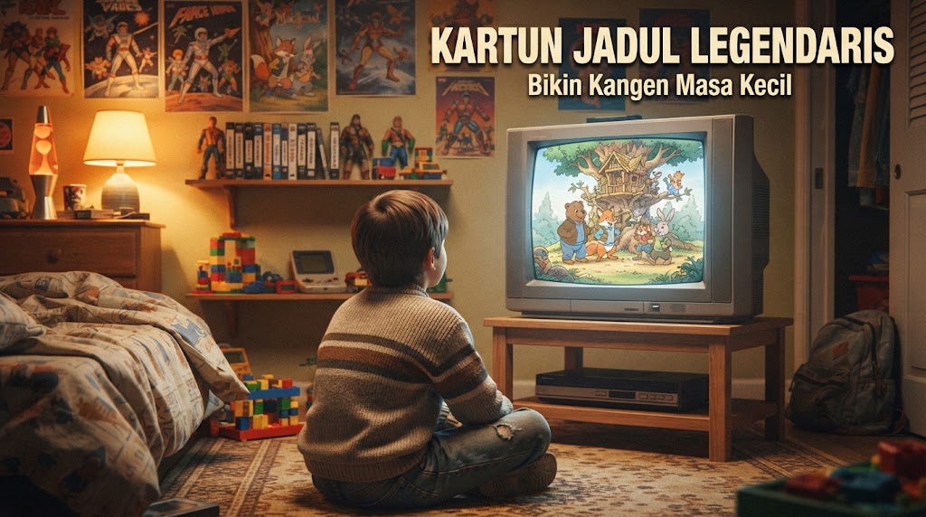 Kartun Jadul Legendaris yang Bikin Kangen Masa Kecil